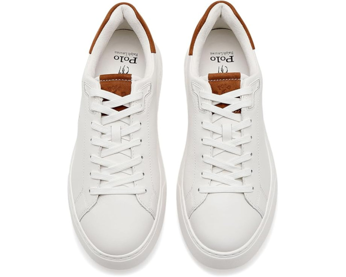 Кроссовки Polo Ralph Lauren RLite Court из мягкой кожи