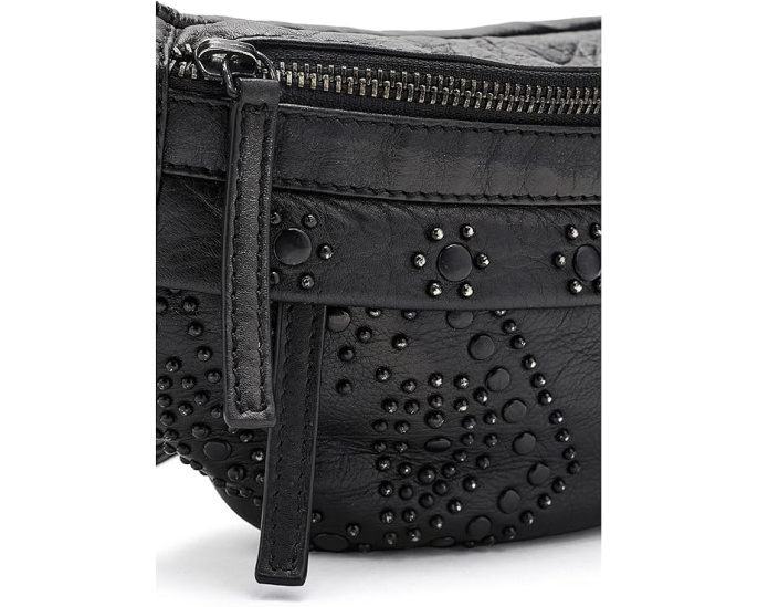 Сумка через плечо Free People Ana с шипами и регулируемым ремнем