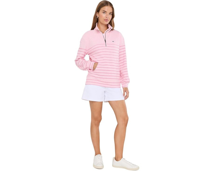 Свитшот Quarter Zip с четвертью молнией Vineyard Vines