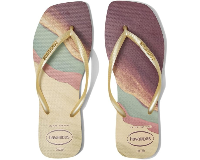 Slim Square Trendy Sandals
