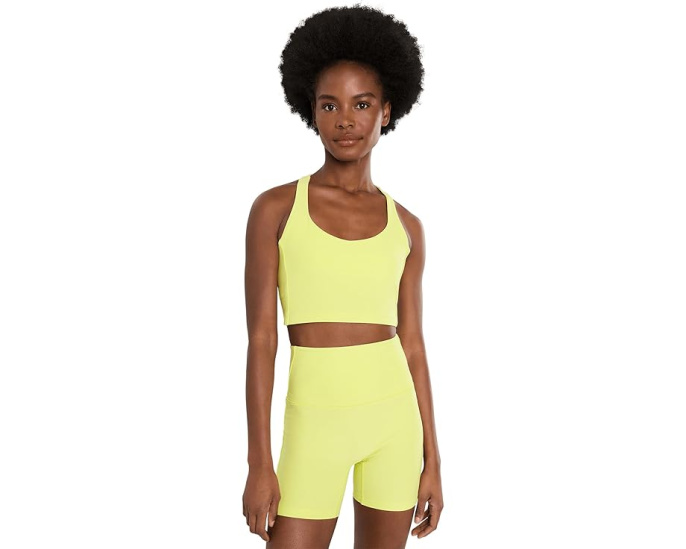 Beyond Yoga топ на бретелях Spacedye Racerback Contrast Piping Tank