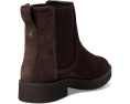 Ботинки Clarks Nella Top из кожи и замши с контурной стелькой