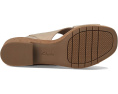 Сандалии Clarks Nerisa West на пробковом каблуке 75 мм с ручной строчкой