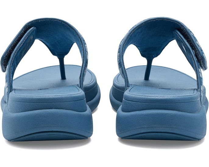 FitFlop Сандалии F-Mode Go Adj. в клетку и деним