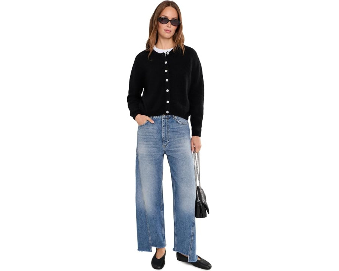 Джинсы Fox с рваным краем AllSaints