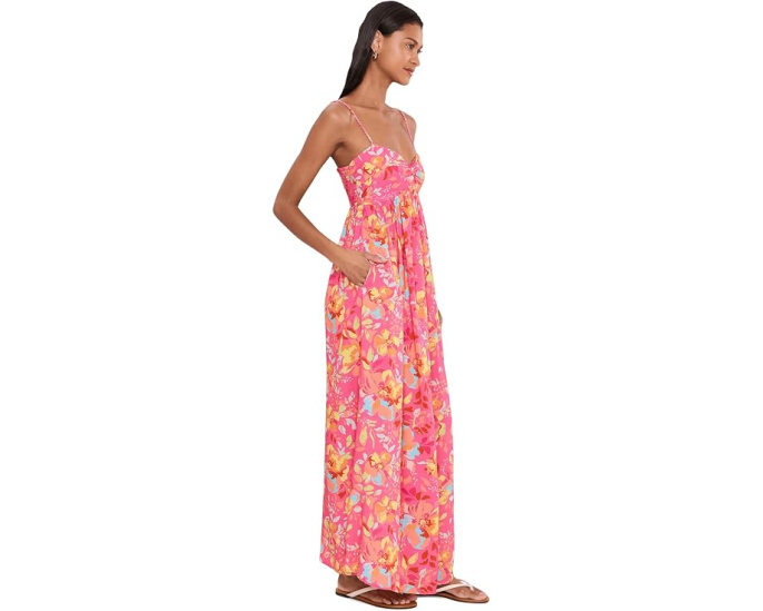 Платье Beach Riot Juliette Dress с цветочным принтом Petal Bloom