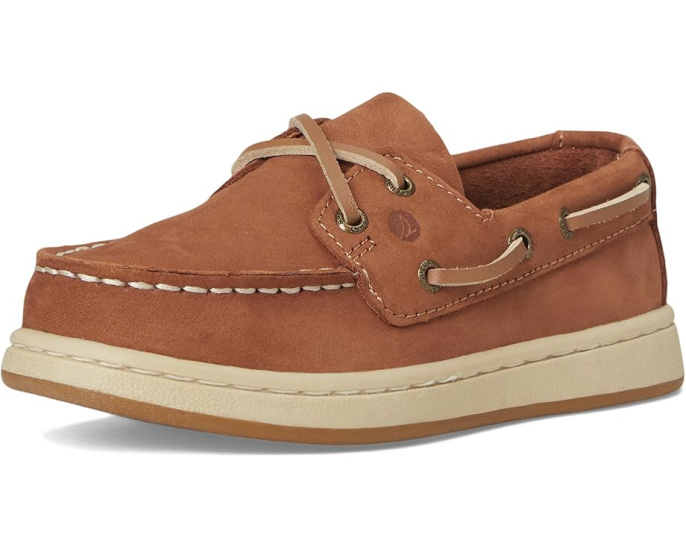 Детские лодочные туфли Sperry Kids Cup II Boat с ручной строчкой