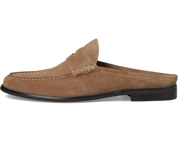 Тапочки-мокасины Steve Madden Abott из кожи с декоративным швом