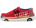 Кроссовки Wally Funk Firetruck для малышей от Hey Dude
