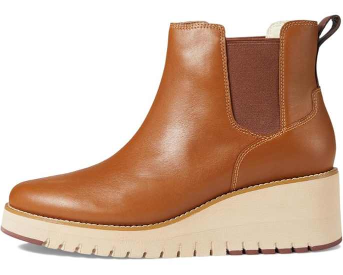 Водонепроницаемые ботинки Cole Haan Zerogrand City Wedge на платформе