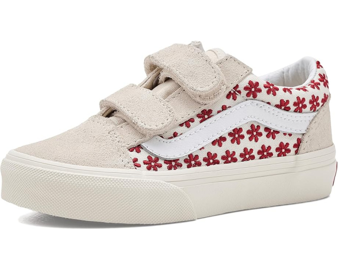 Кеды Vans Old Skool V на липучках для детей