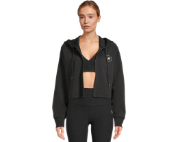 Кроп-худи adidas by Stella McCartney из органического хлопка