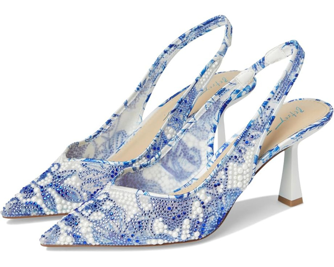 Туфли-лодочки Blue by Betsey Johnson Clark-M с пайетками на шпильке