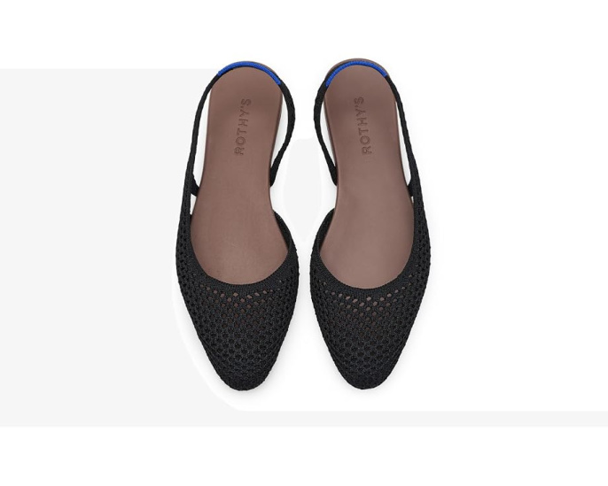 Туфли Rothy's The Almond Slingback с миндалевидным носком и ремешком на пятке