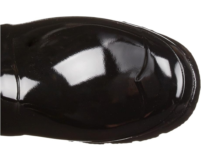 Резиновые сапоги Hunter Original Short Gloss укороченные с декором