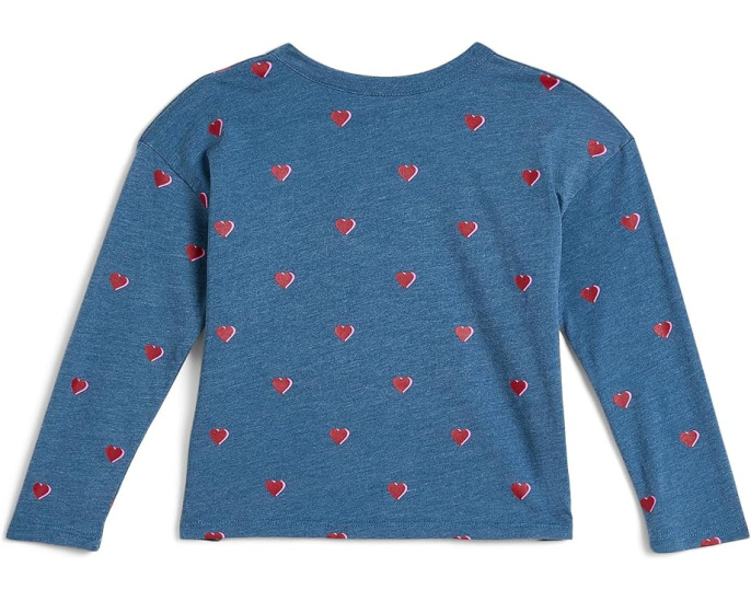 Tiny Hearts Long Sleeve T-Shirt (Little Kid/Big Kid)