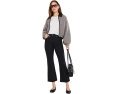 Джинсы Madewell Stretch Flare Crop в черном цвете
