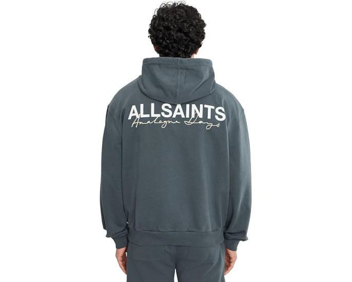Толстовка AllSaints Emblem Oth Hoody с капюшоном и карманом-кенгуру