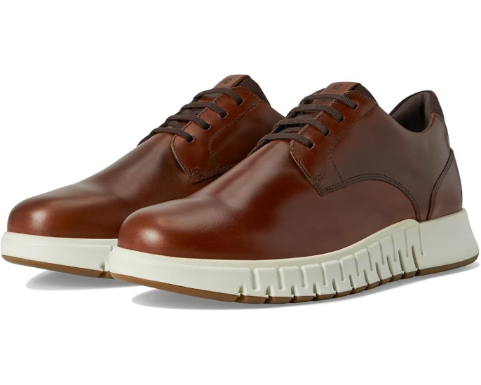 Кроссовки ECCO Gruuv Studio Plain Toe с кожаным верхом и съемными стельками