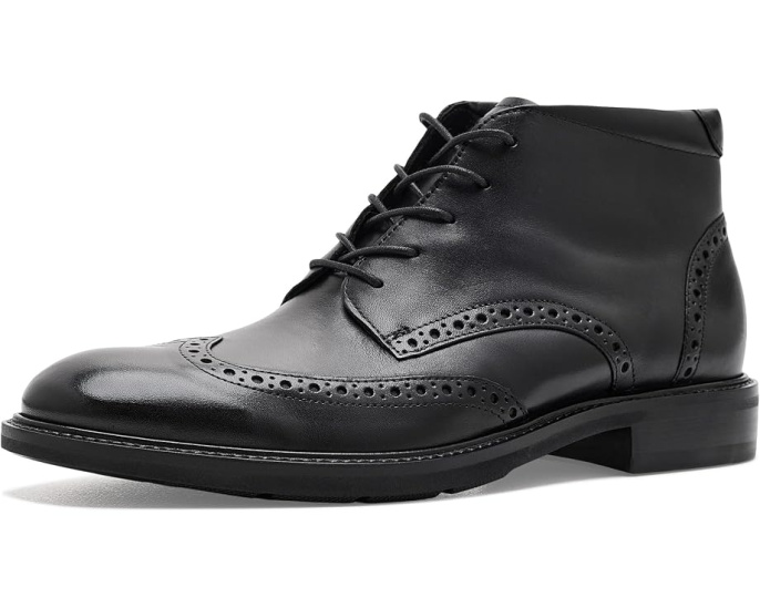 Ботинки ECCO Prague Brogue с крылом на щиколотке