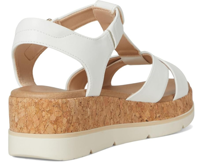 Сандалии Dr. Scholl's Once Again с клиновидным каблуком и удобной стелькой