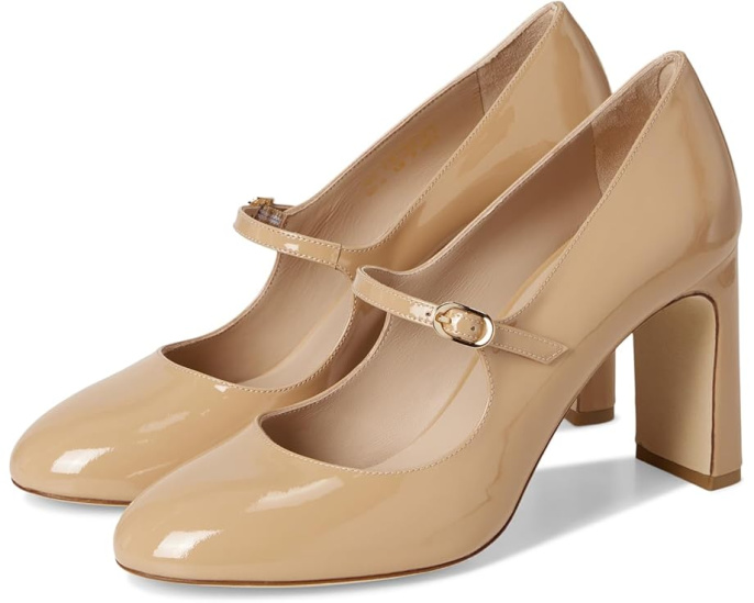 Туфли Babette Mary Jane 85 от Stuart Weitzman на устойчивом каблуке