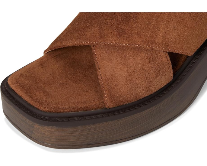 Сабо Cora Platform на платформе с ремешками из замши от Free People