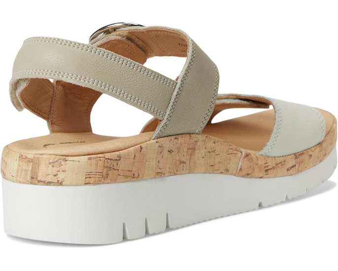 Сандалии Samuel Hubbard Portola Two-Strap с регулируемыми липучками и клиновидным каблуком