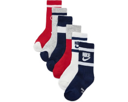 Детские гольфы Nike Retro 6-pack в розовом цвете