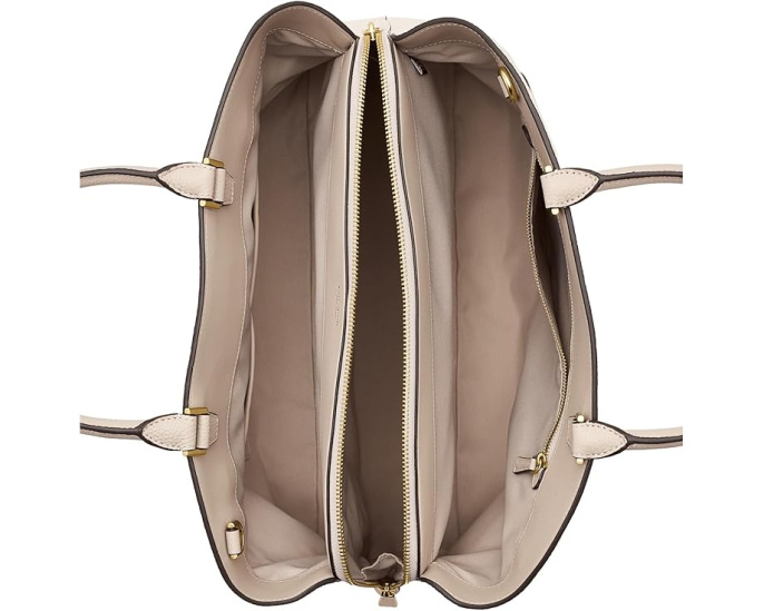 Сумка-сатчел Kate Spade New York Deco Colorblocked Pebbled Leather Large