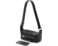 Мини-сумка через плечо AllSaints Vega Panel Min из кожи с мягким силуэтом