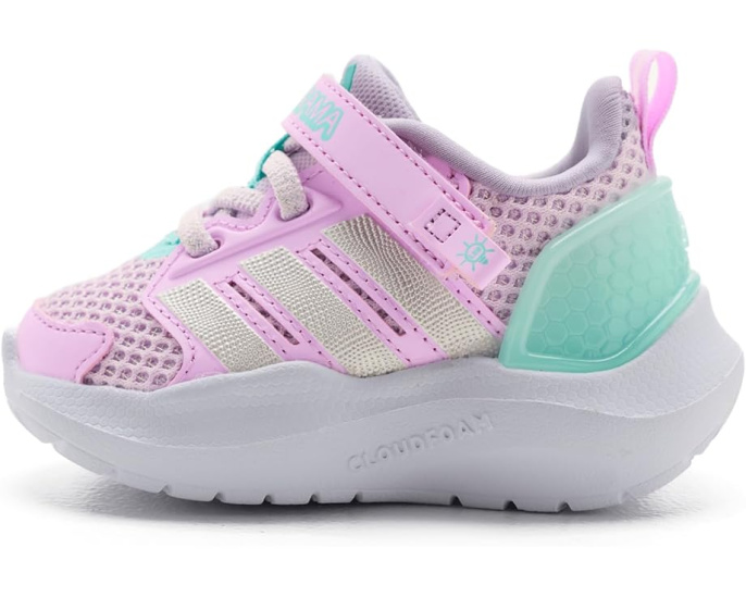 adidas Kids Lightorama детские кроссовки с эластичными шнурками и подошвой Cloudfoam