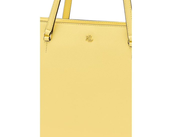 Сумка-шоппер Lauren Ralph Lauren Crosshatch Leather Medium Karly Shopper Tote