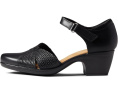 Босоножки Emily Rae на устойчивом каблуке с регулируемым ремешком от Clarks