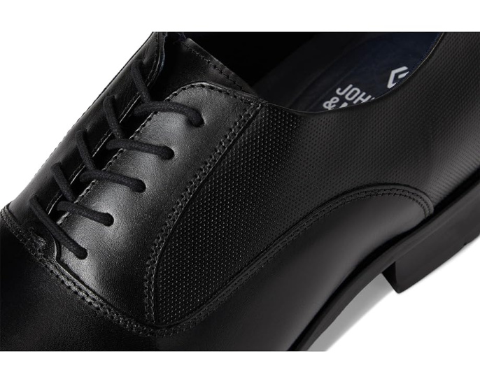 Johnston & Murphy Landry Embossed Cap Toe с мыском и конструкцией XC Flex