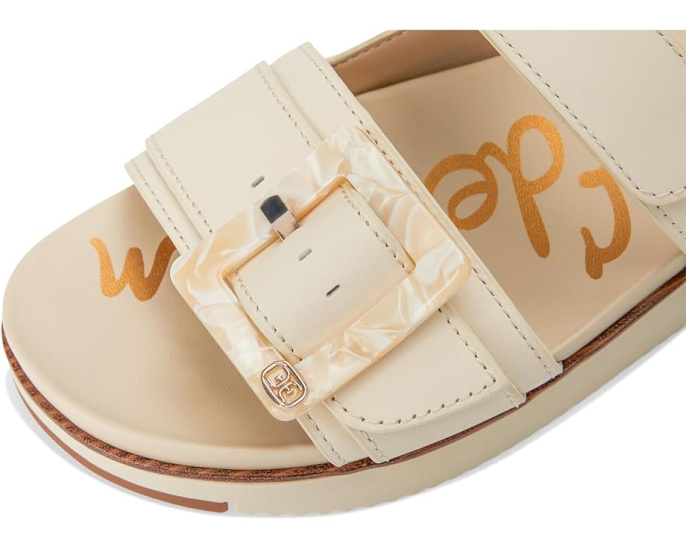 Сандалии Adrianna Sam Edelman из кожи с регулируемыми ремешками