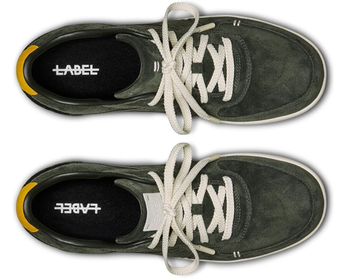 Кроссовки LABEL GT Pony Hair Low из замши с конским волосом