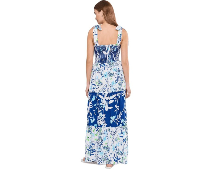 Макси-платье Athyn Smocked от Lilly Pulitzer с цветочным принтом