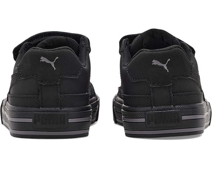 Puma Court Classic Vulc Hook And Loop детские кроссовки на липучках из переработанных материалов