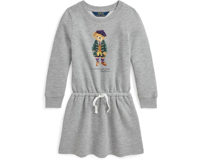 Платье Polo Ralph Lauren Polo Bear Fleece из флиса для детей