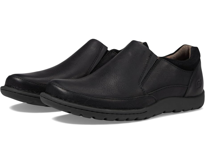 Мокасины Nigel Slip-On от Born из замши или натуральной кожи