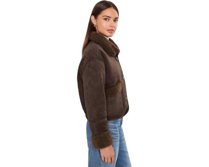 Утепленная куртка Bonded Sherpa из искусственного меха