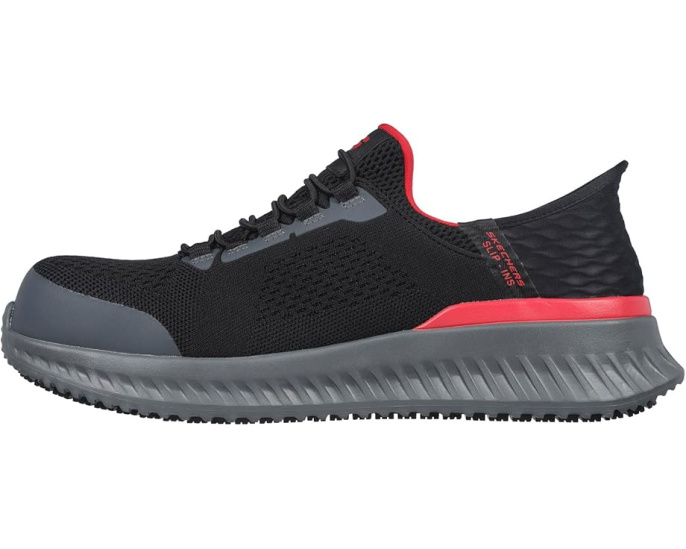 Рабочие ботинки Skechers Tilido Fletchit с композитным мыском и противоскользящей подошвой