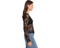 Free People топ Early Sunsets Layering с цветочным кружевом