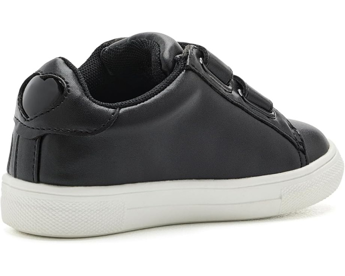 Кеды Nina Kids Esti-T с сердечками и памятью формы черные