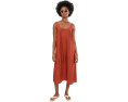 Платье Natori Terra Foil Crinkle Scoop Neck из фольгированной ткани