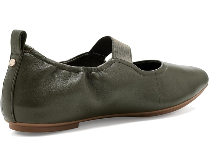 Туфли Mary Jane FitFlop Delicato Poise Leather кожаные зеленые