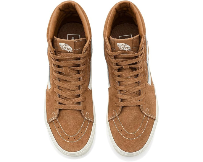 Кроссовки SK8-Hi Vans высокие с замшевым верхом