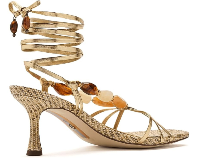 Sam Edelman Paloma сандалии с этническим принтом и кожаной подошвой