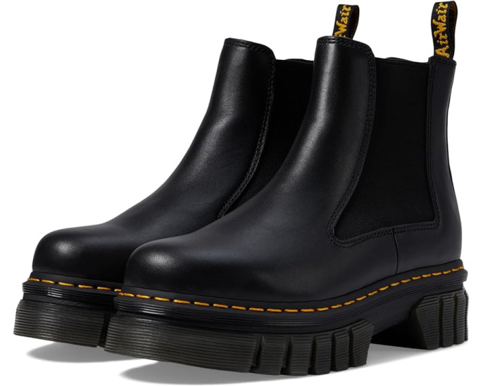 Chelsea ботинки Dr. Martens Audrick на платформе с эластичными вставками